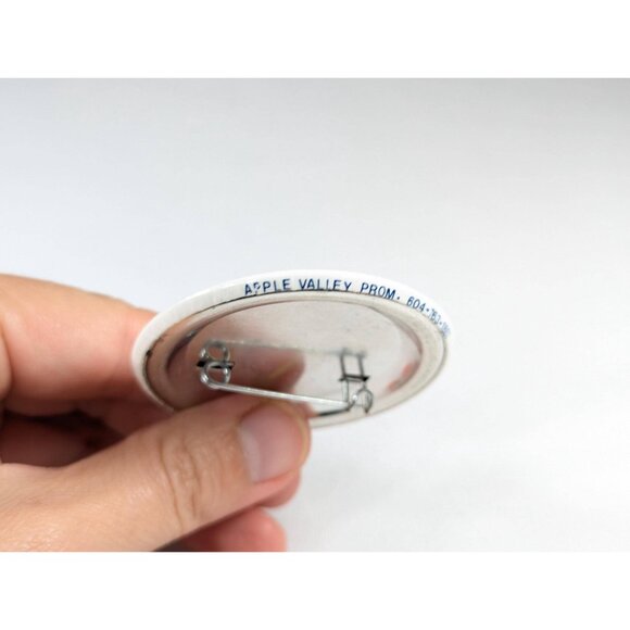 Vintage PEPSI pinback button, If you must drink and drive, drink Pepsi Apple - Picture 5 of 8